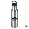 Silver Stainless Steel Water Bottle | Fitness Promotional Products