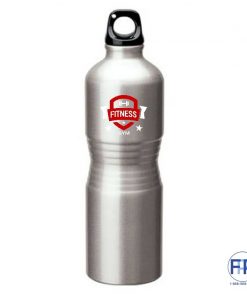 Silver Stainless Steel Water Bottle | Fitness Promotional Products