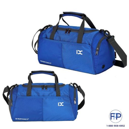 Promotional logo gym bag and fitness swag