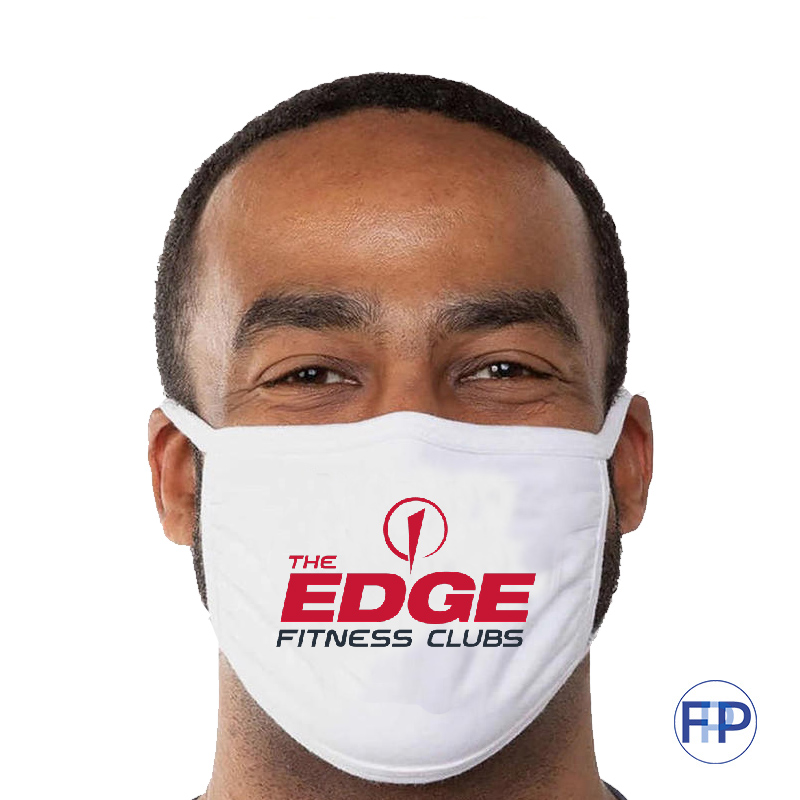 custom 3 ply cotton virus masks for gyms and fitness promotional product