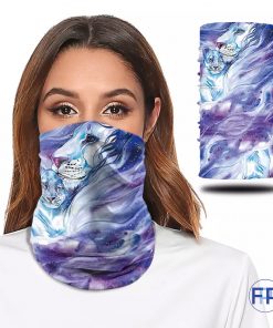sublimated neck gaiter and buff mask for gyms and fitness promotional products