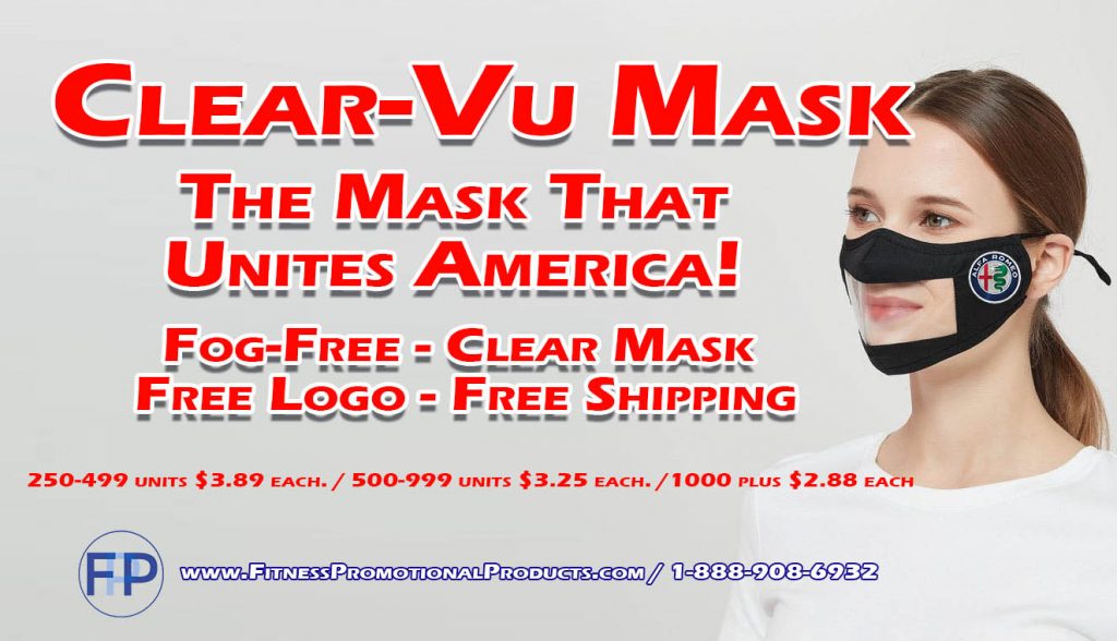 clear mask for business logo