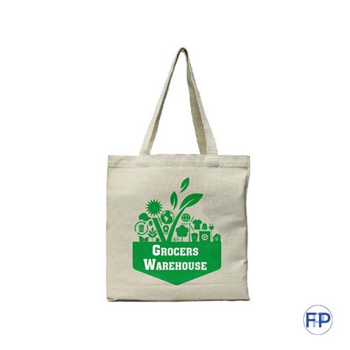 canvas organic cotton shopping bag