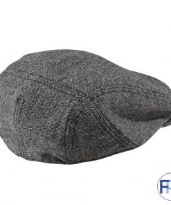 kangol-style-cap-with-logo-for-promo-rear-view